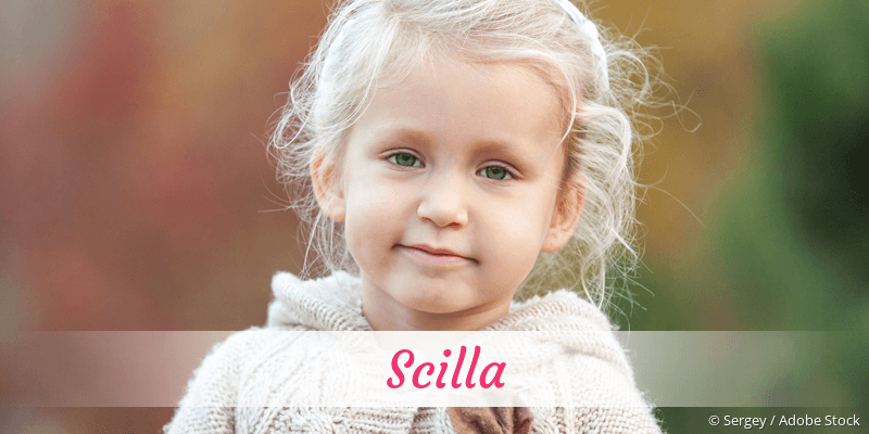 Baby mit Namen Scilla