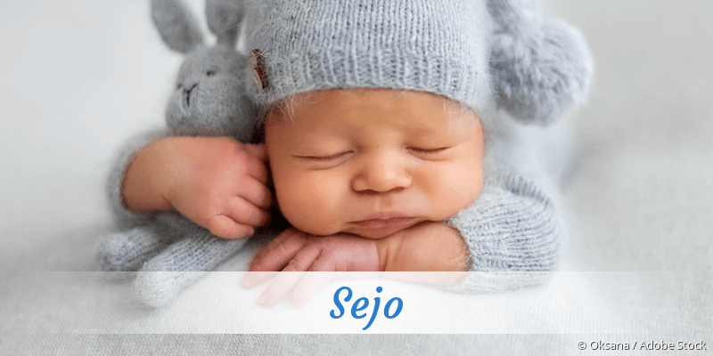 Baby mit Namen Sejo