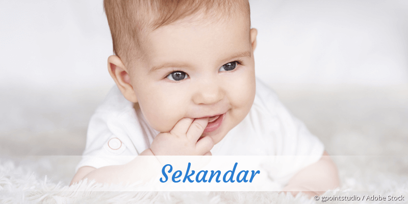 Baby mit Namen Sekandar