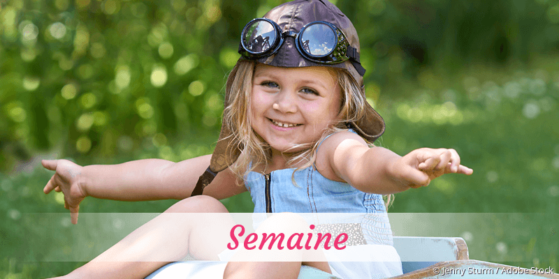 Baby mit Namen Semaine