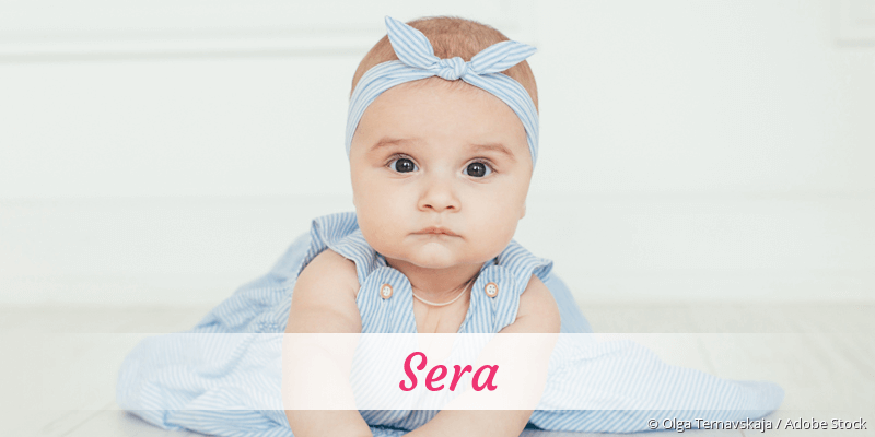 Baby mit Namen Sera
