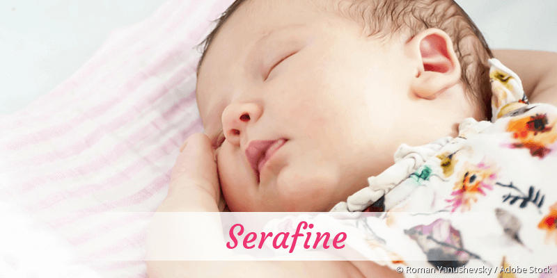 Baby mit Namen Serafine