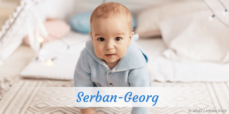 Baby mit Namen Serban-Georg
