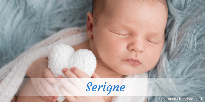 Baby mit Namen Serigne