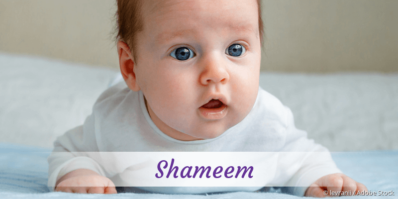 Baby mit Namen Shameem