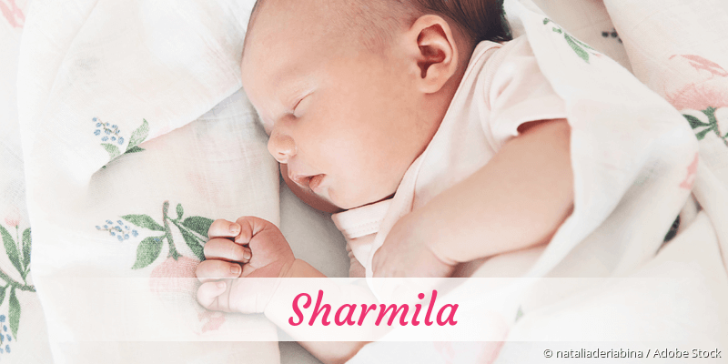 Baby mit Namen Sharmila