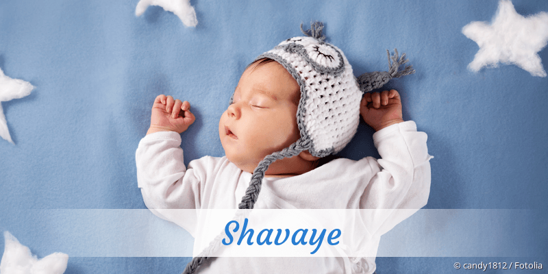 Name Shavaye als Bild