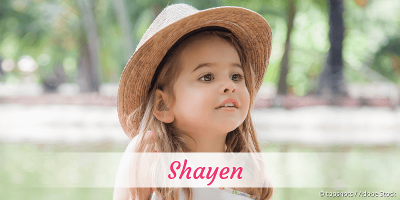 Baby mit Namen Shayen