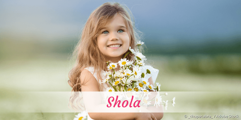 Baby mit Namen Shola
