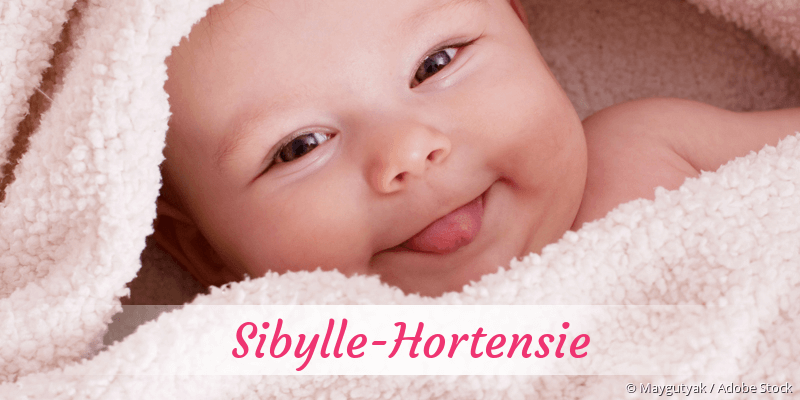 Baby mit Namen Sibylle-Hortensie