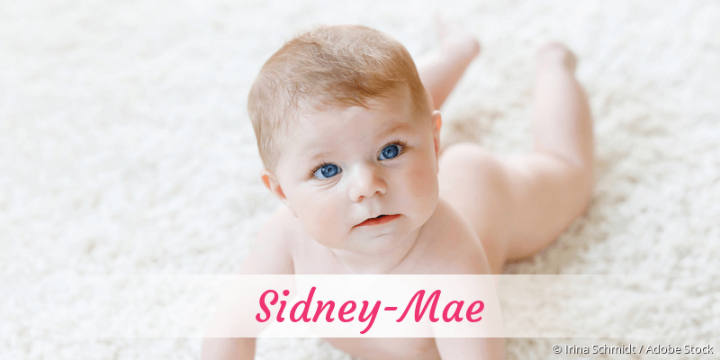 Baby mit Namen Sidney-Mae