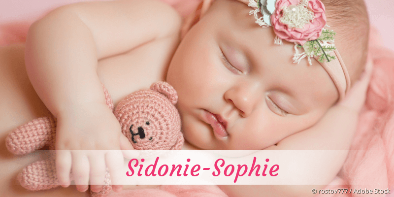 Baby mit Namen Sidonie-Sophie