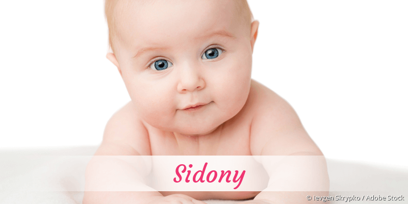Baby mit Namen Sidony