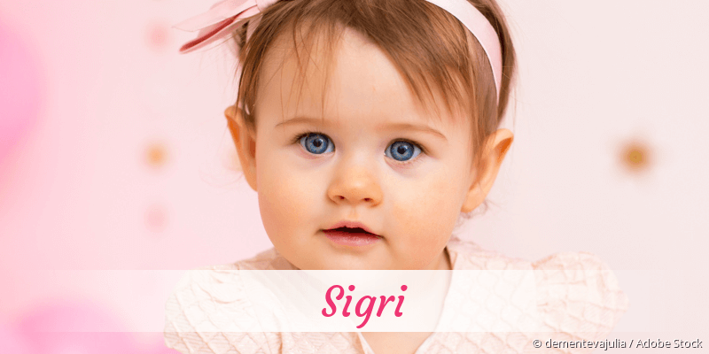 Baby mit Namen Sigri