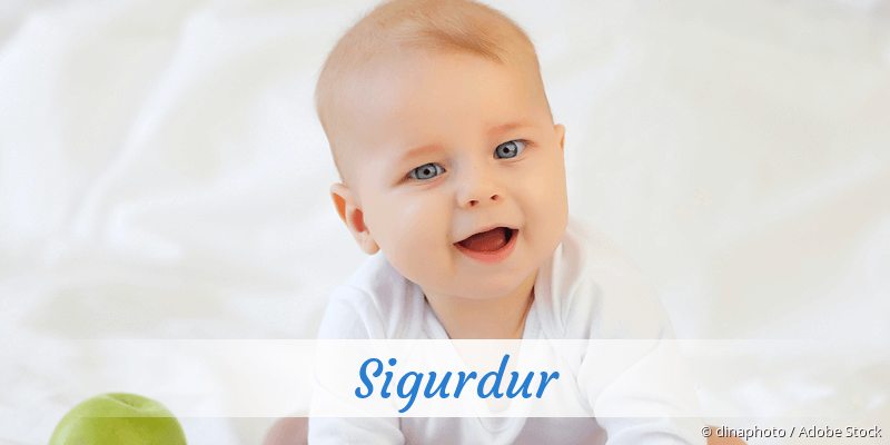 Baby mit Namen Sigurdur