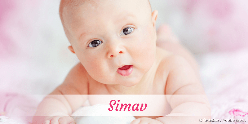 Baby mit Namen Simav