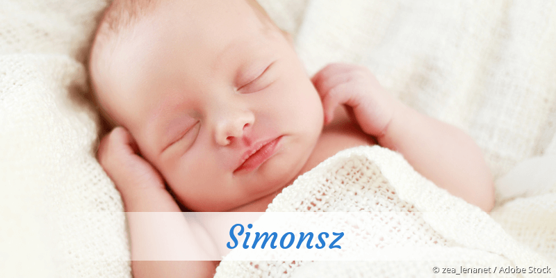 Baby mit Namen Simonsz
