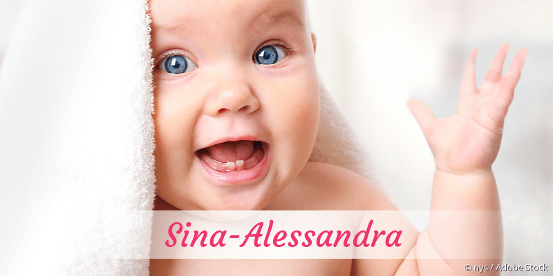 Baby mit Namen Sina-Alessandra