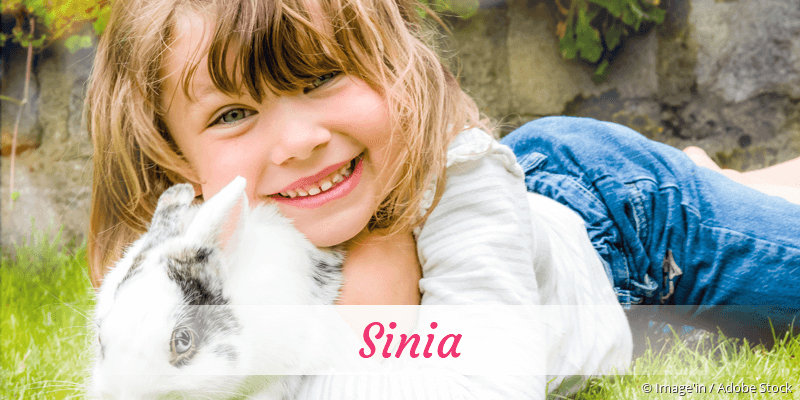 Baby mit Namen Sinia