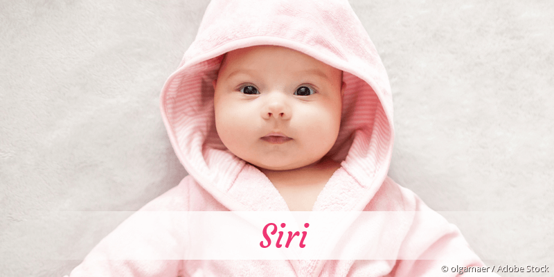 Baby mit Namen Siri