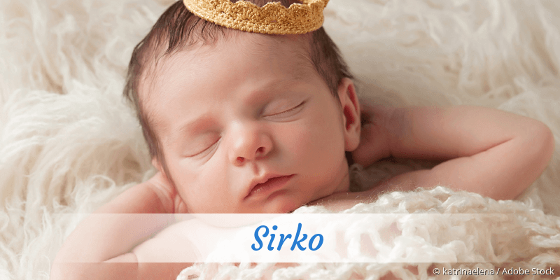 Baby mit Namen Sirko