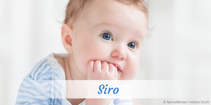 Baby mit Namen Siro