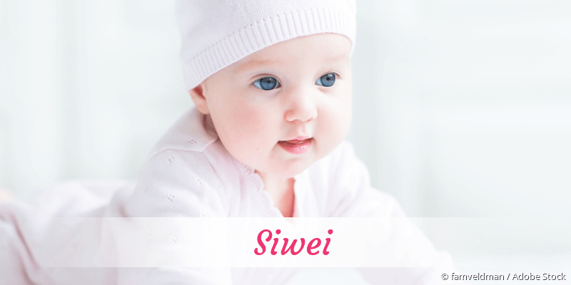 Baby mit Namen Siwei