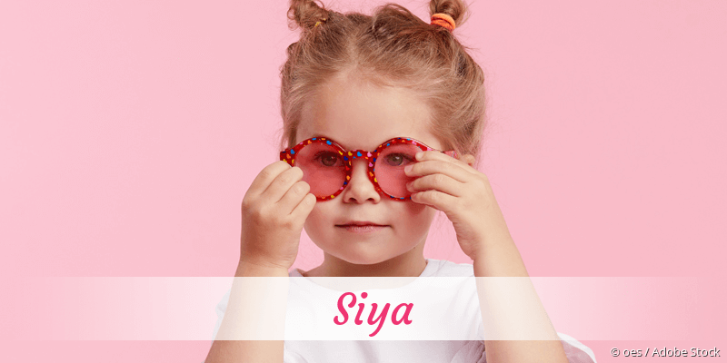 Baby mit Namen Siya