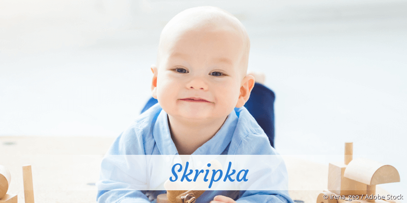 Baby mit Namen Skripka