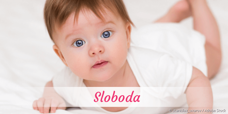 Baby mit Namen Sloboda
