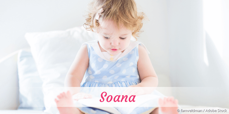 Baby mit Namen Soana