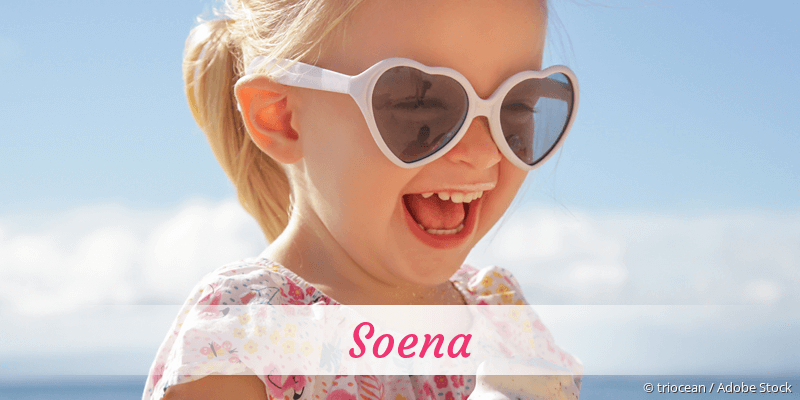 Baby mit Namen Soena