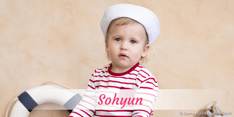 Name Sohyun als Bild