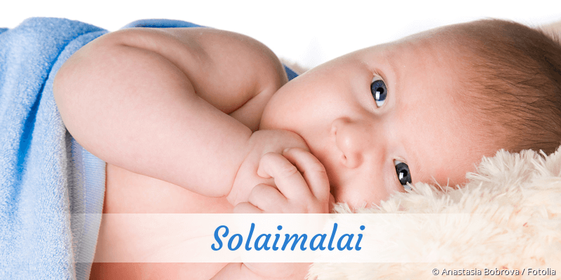 Baby mit Namen Solaimalai