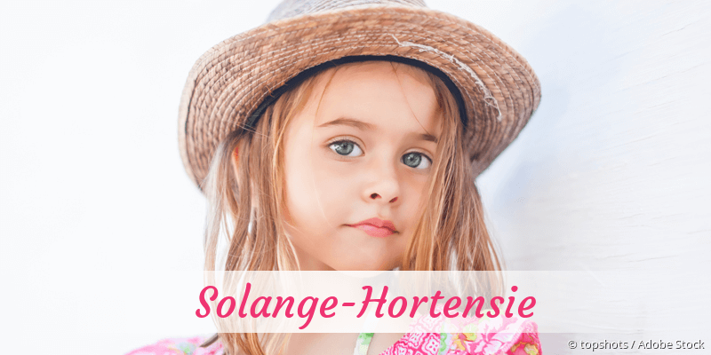 Baby mit Namen Solange-Hortensie