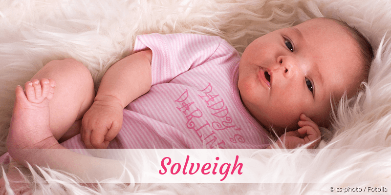 Baby mit Namen Solveigh