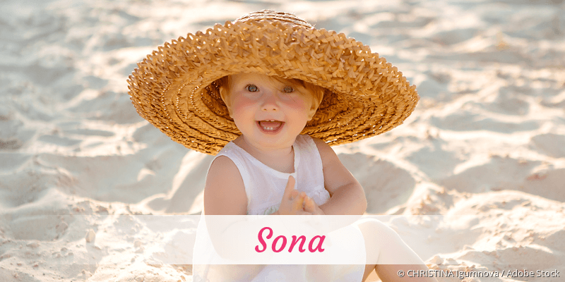 Baby mit Namen Sona