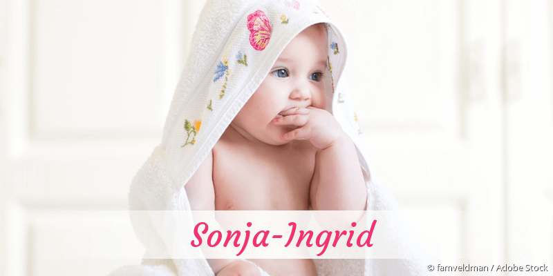 Baby mit Namen Sonja-Ingrid