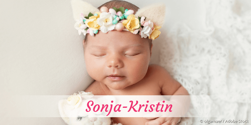 Baby mit Namen Sonja-Kristin
