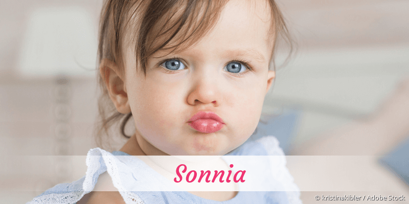 Baby mit Namen Sonnia