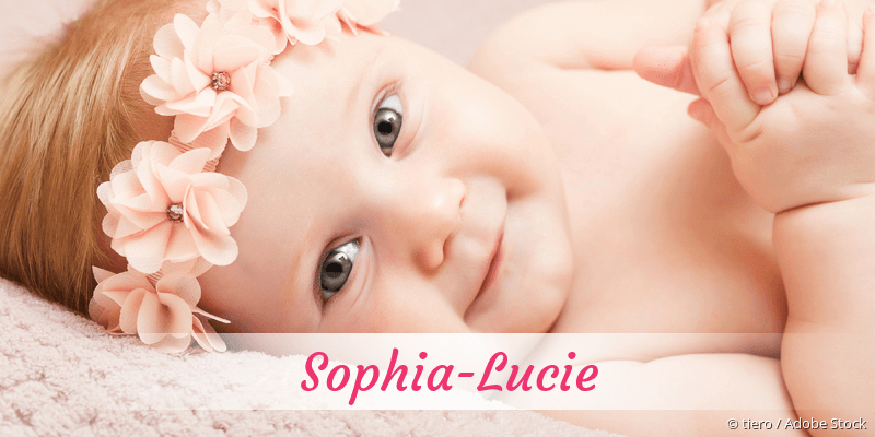 Baby mit Namen Sophia-Lucie