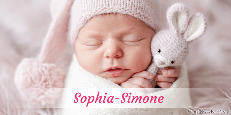 Baby mit Namen Sophia-Simone
