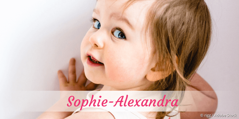 Baby mit Namen Sophie-Alexandra