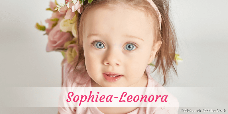 Baby mit Namen Sophiea-Leonora