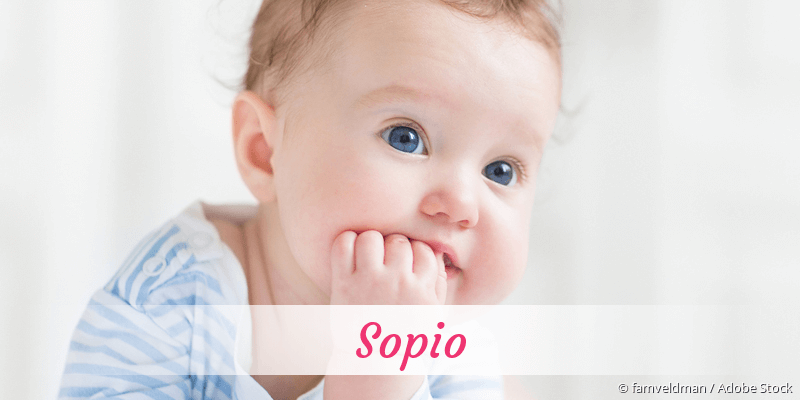 Baby mit Namen Sopio