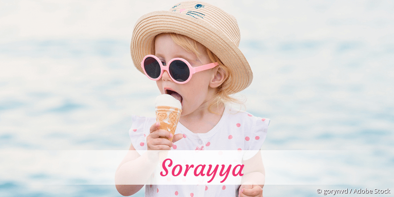 Baby mit Namen Sorayya