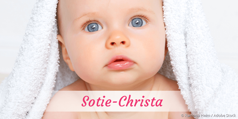 Baby mit Namen Sotie-Christa