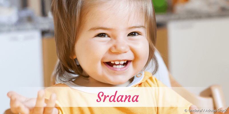 Baby mit Namen Srdana