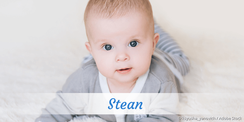 Baby mit Namen Stean