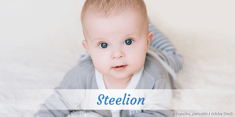 Baby mit Namen Steelion
